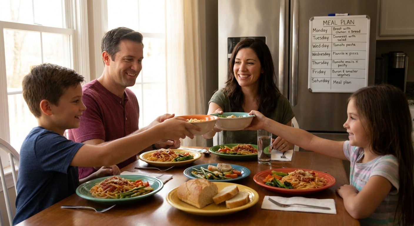 Calm the Chaos: A Step‑by‑Step Game Plan for Easier Family Meals with Young Kids