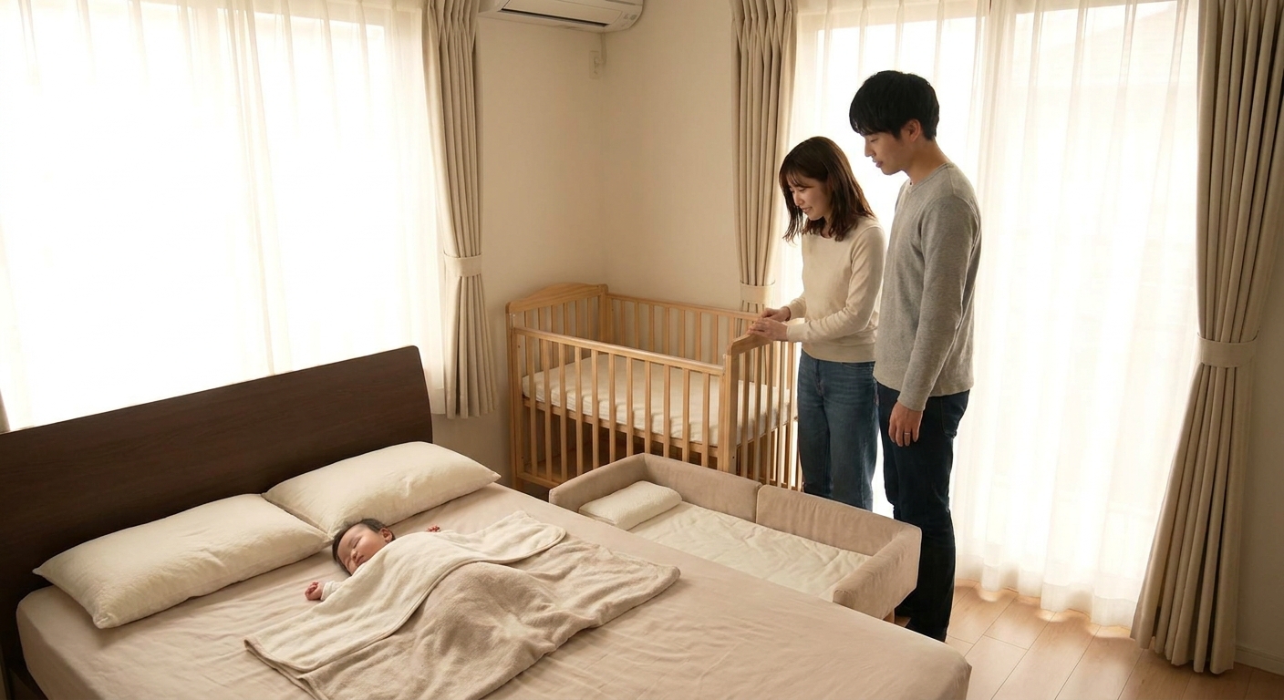 Co‑Sleeping, Crib, or Floor Bed? A Warm, Honest Look at Your Baby’s Sleep Options