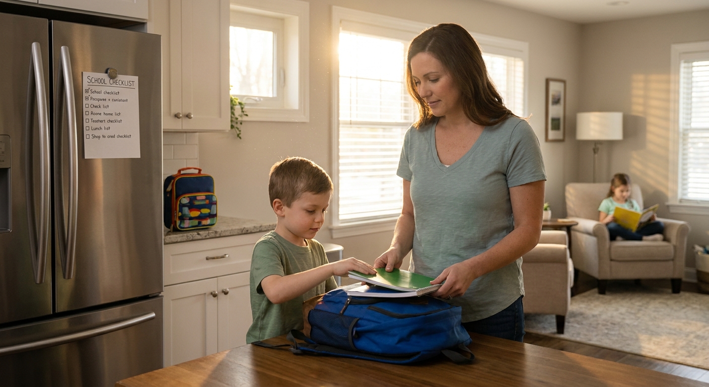 School Days Without the Drama: 10 Calming Routines for Happier Mornings and Evenings