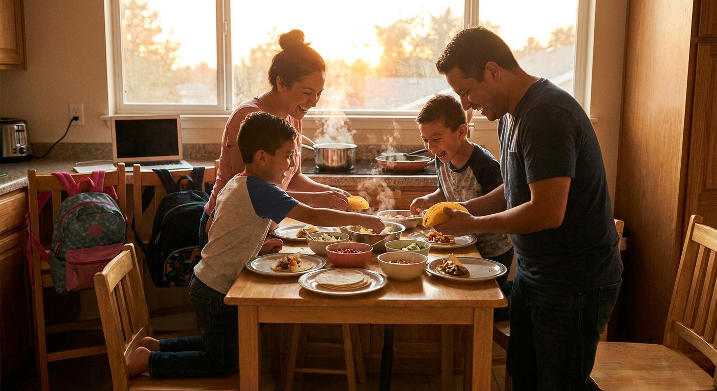 The 20-Minute Family Dinner: How to Make Mealtimes Matter (Even on Busy Nights)