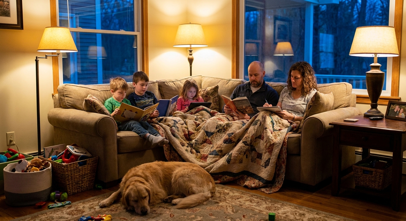 The Calm-Down Hour: A Step‑by‑Step Evening Wind‑Down Plan for Tired Families