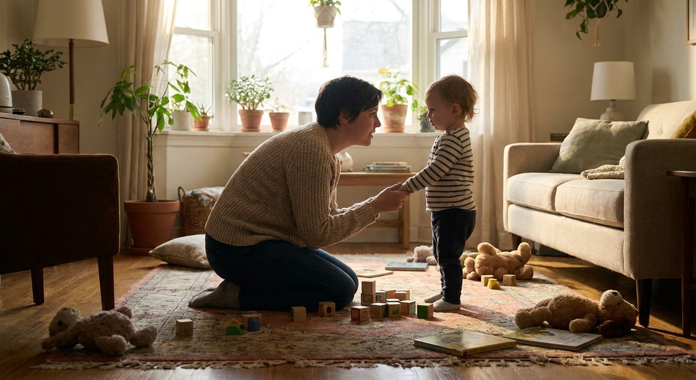 When They Won’t: A Kind Parent’s Guide to Toddler Boundaries Without Power Struggles